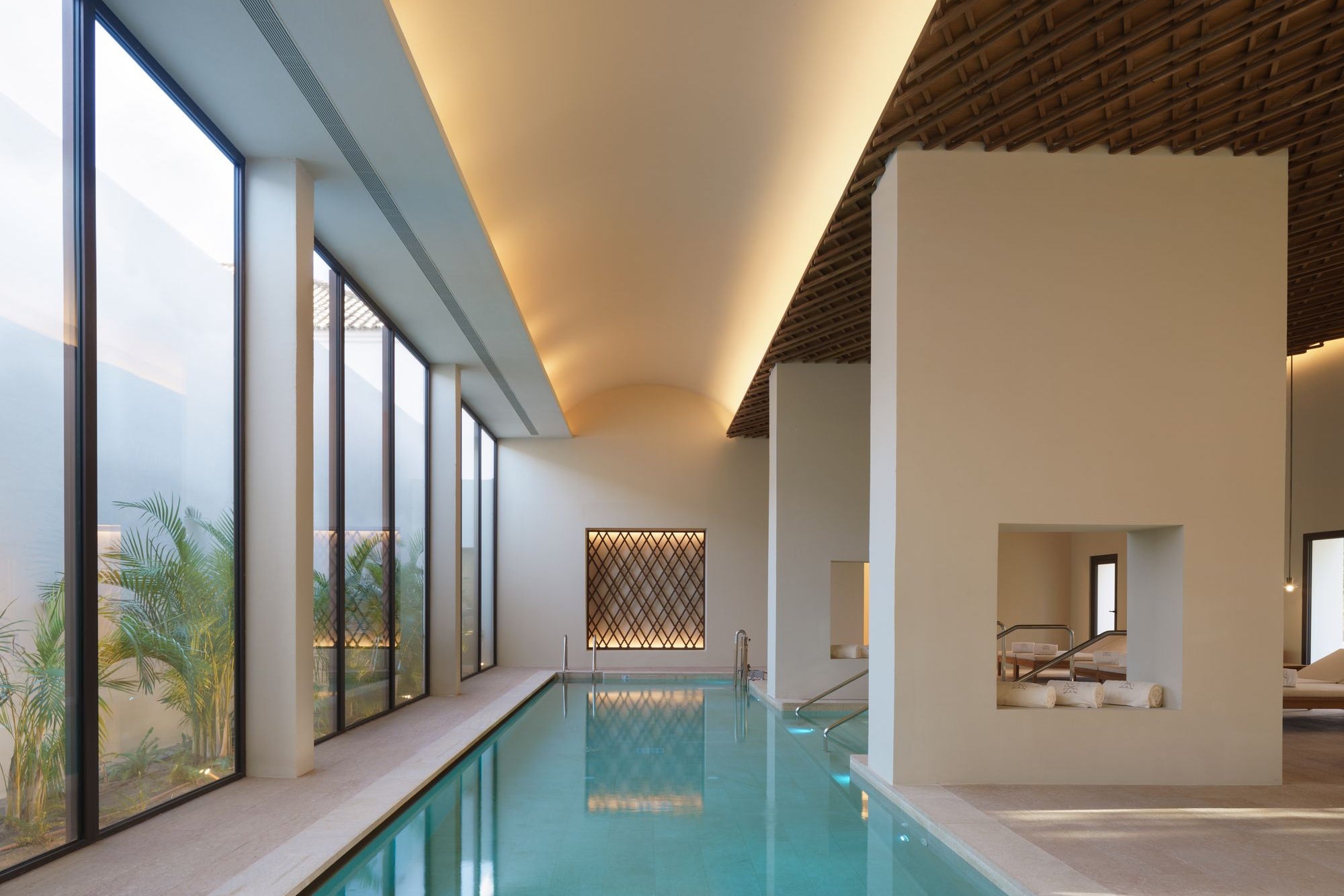 The spa‘s hydrotherapy circuit is the longest on the Costa Del Sol (La Zambra)