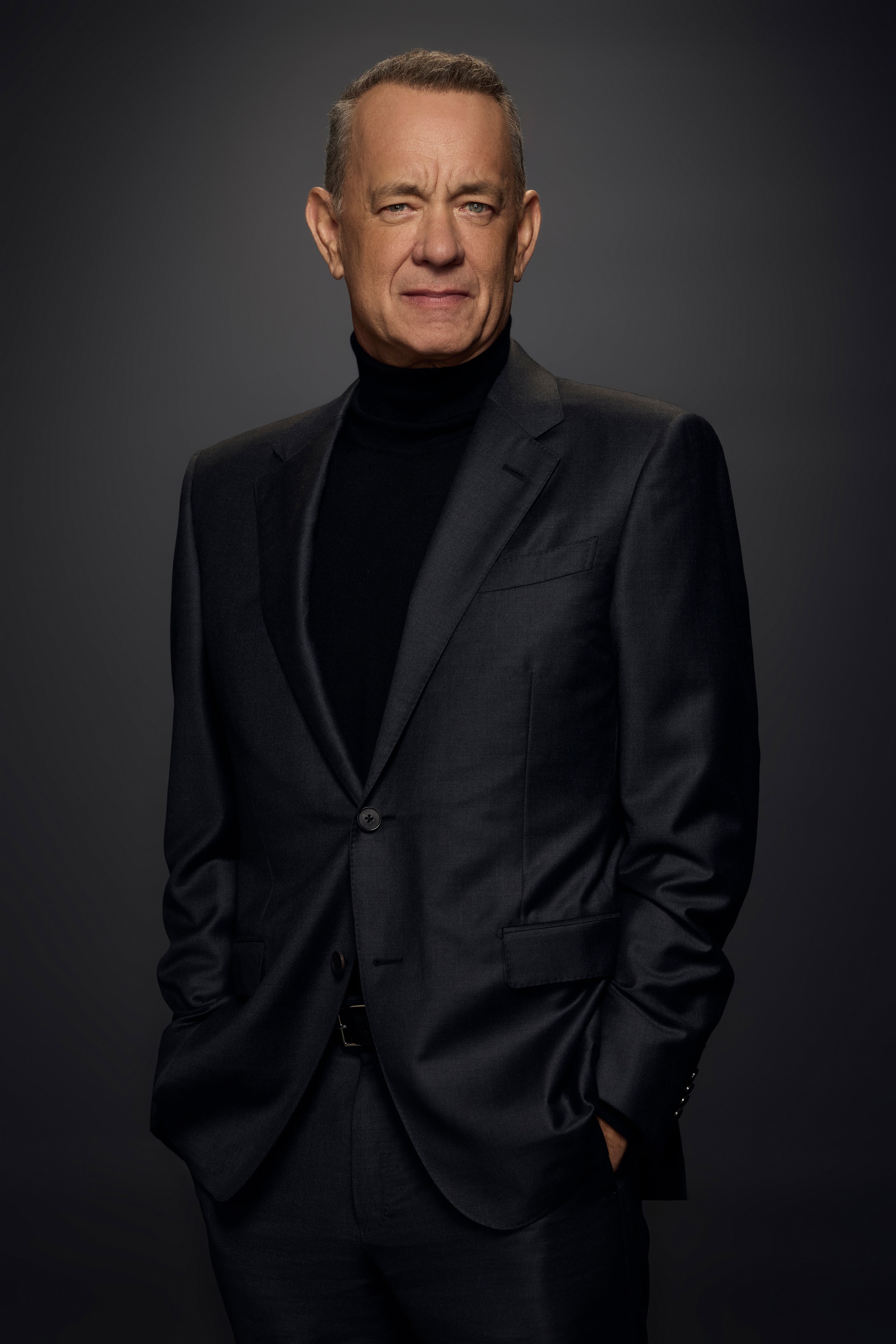 Em um novo clipe, Hanks, 69 anos, destacou como a guerra se tornou 