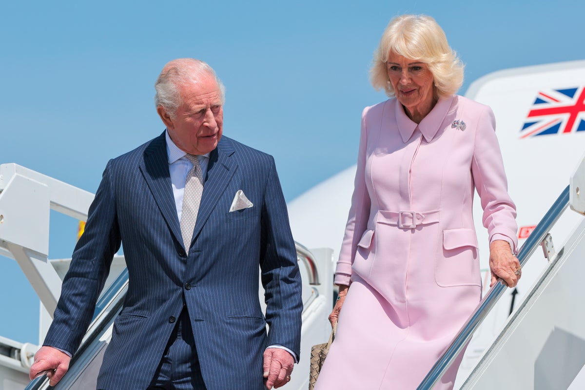 King Charles US visit live: Monarch and Queen land in US ahead of meeting with Donald Trump