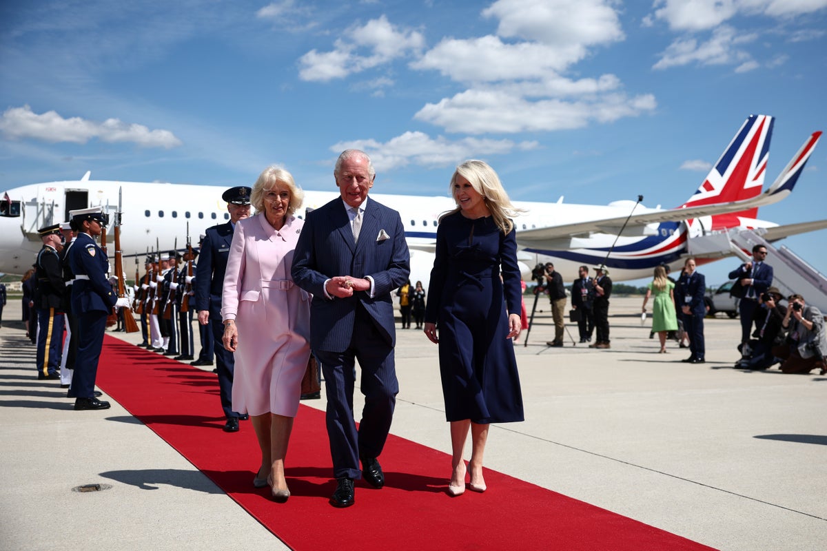 King Charles arrives in US for state visit – here’s his itinerary on day one