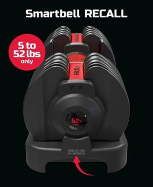 The recalled dumbbells were sold at Walmart stores and online from January 2024 to November 2024