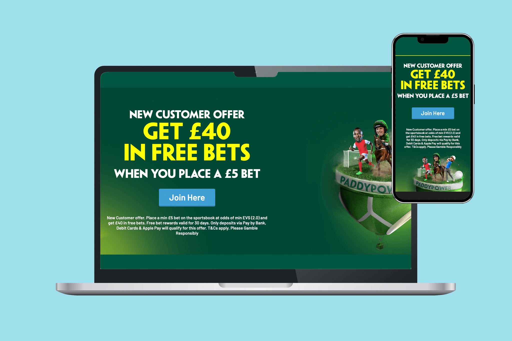 PP customers will find regular promotions for football and horse racing