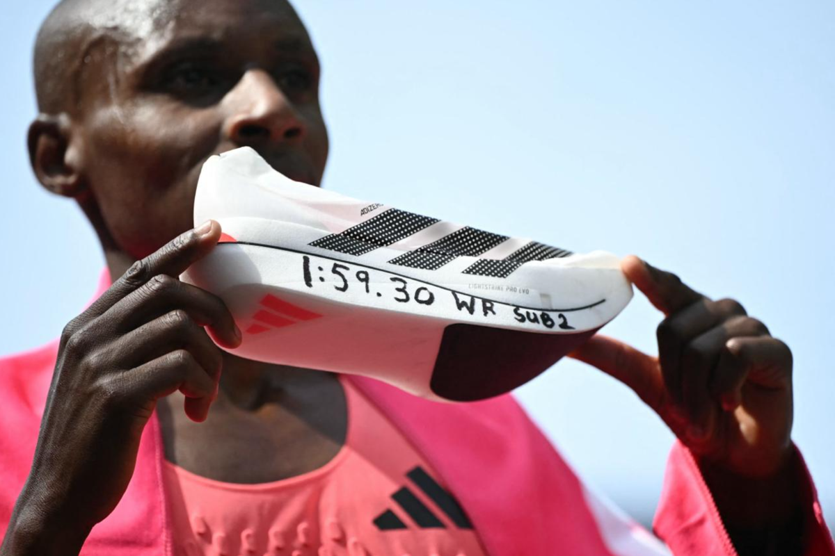 I tried Sabastian Sawe’s record-breaking London Marathon shoe – and it’s ridiculous
