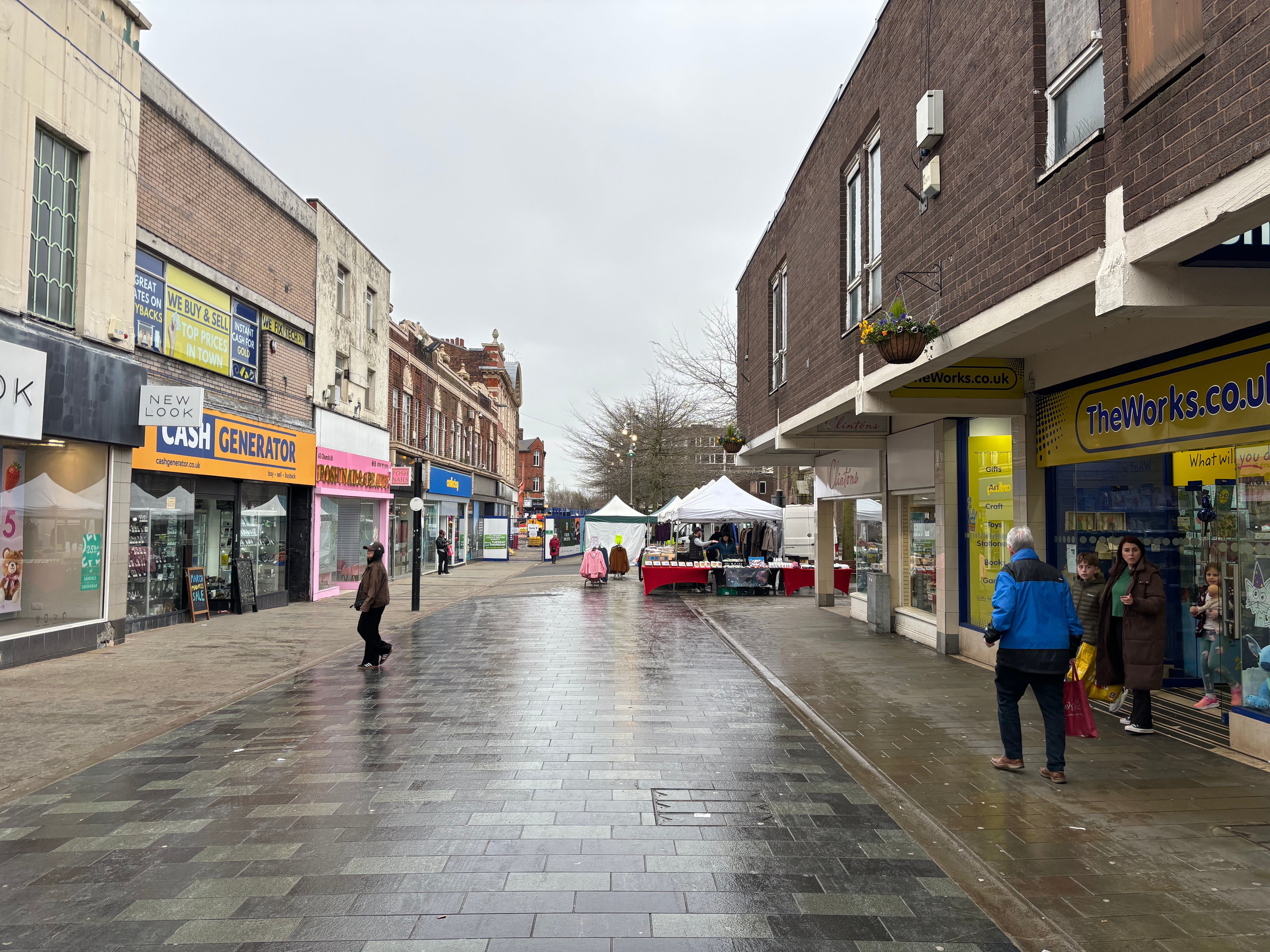 St Helens town centre, Merseyside
