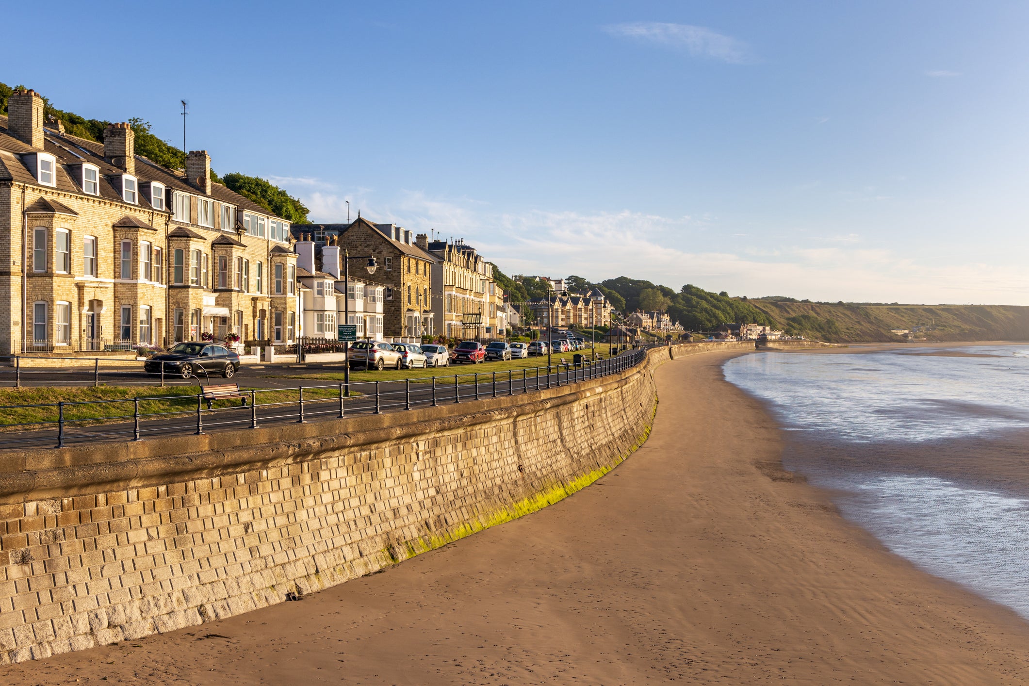Filey Beach is considered one of the safest beaches in the country