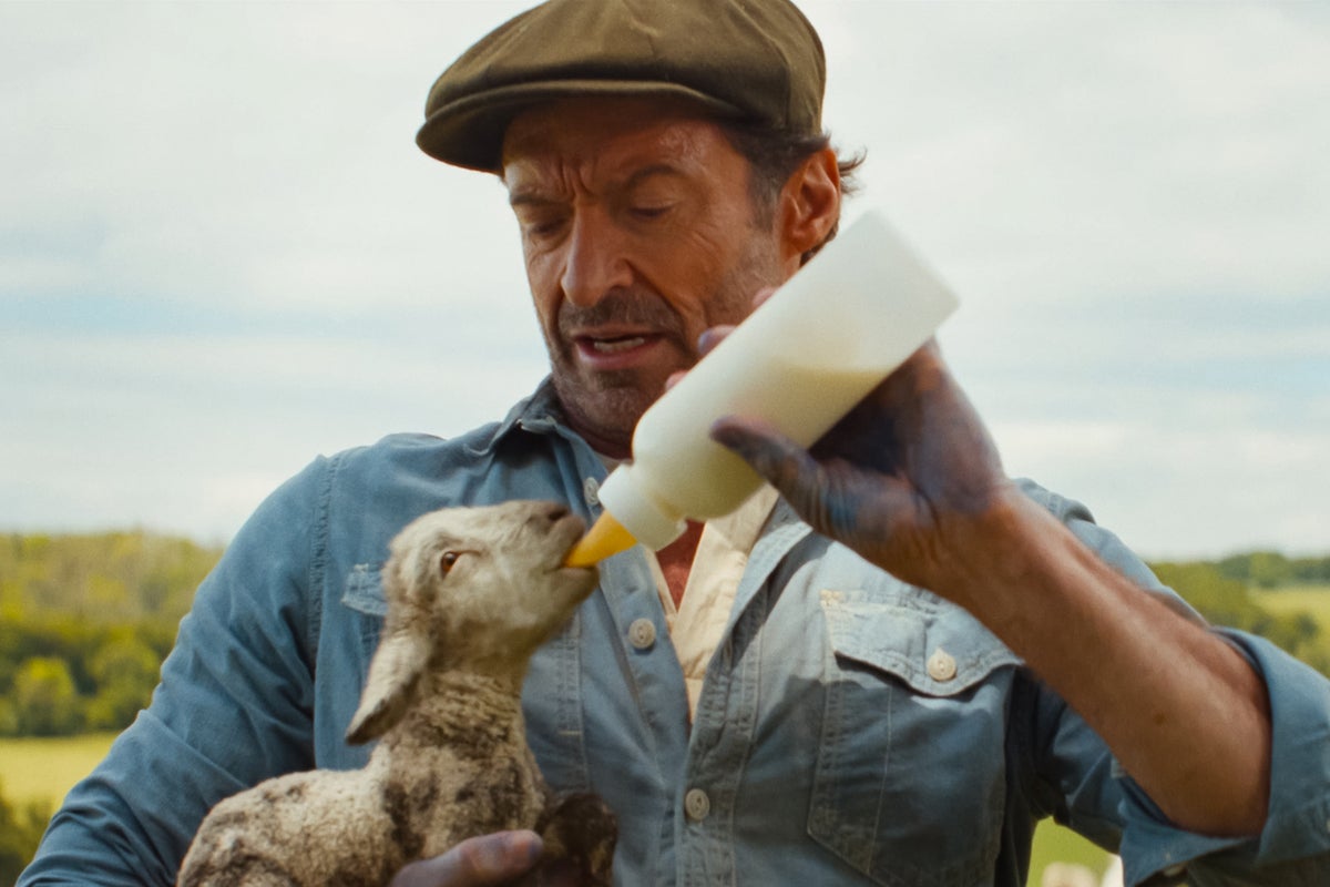 The ‘talking sheep solve Hugh Jackman’s murder’ movie is oddly charming – review