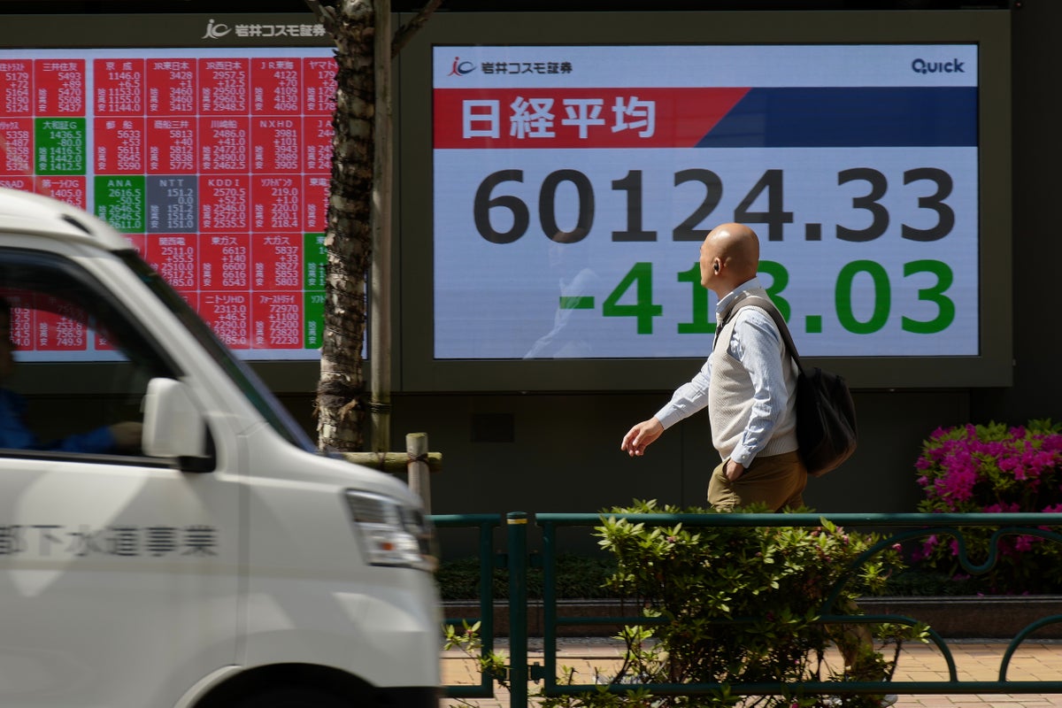 Shares fall in Asia and oil prices gain as talks stall on ending the Iran war – UK Times