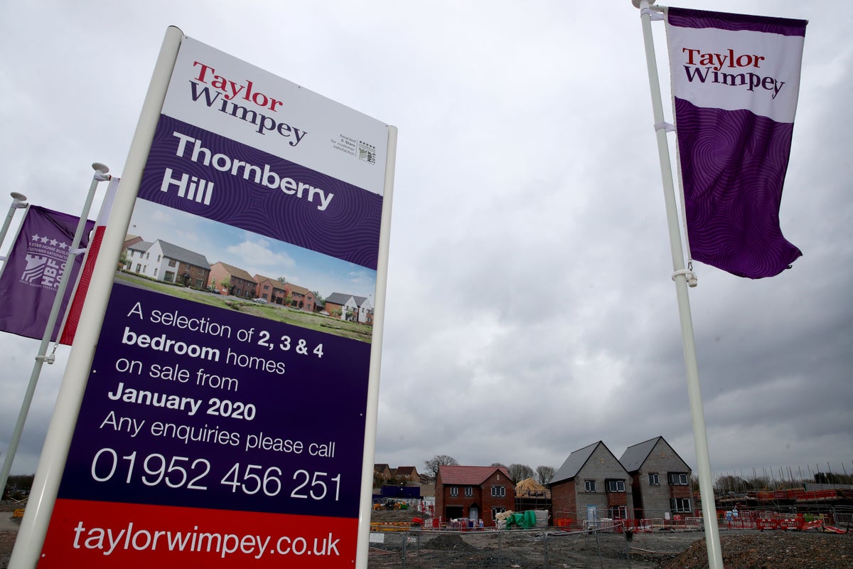 Taylor Wimpey says house building costs rising amid higher energy prices