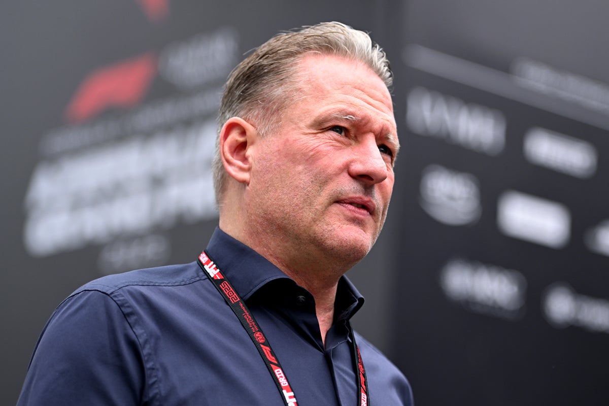 Max Verstappen’s father unharmed after crashing into a tree in rally car race