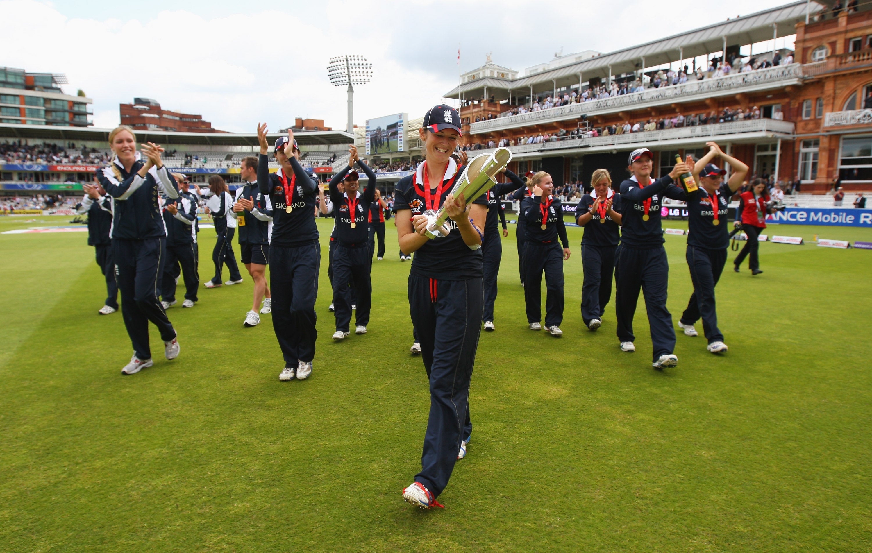 Charlotte Edwards captained England to victory in the T20 World Cup in 2009