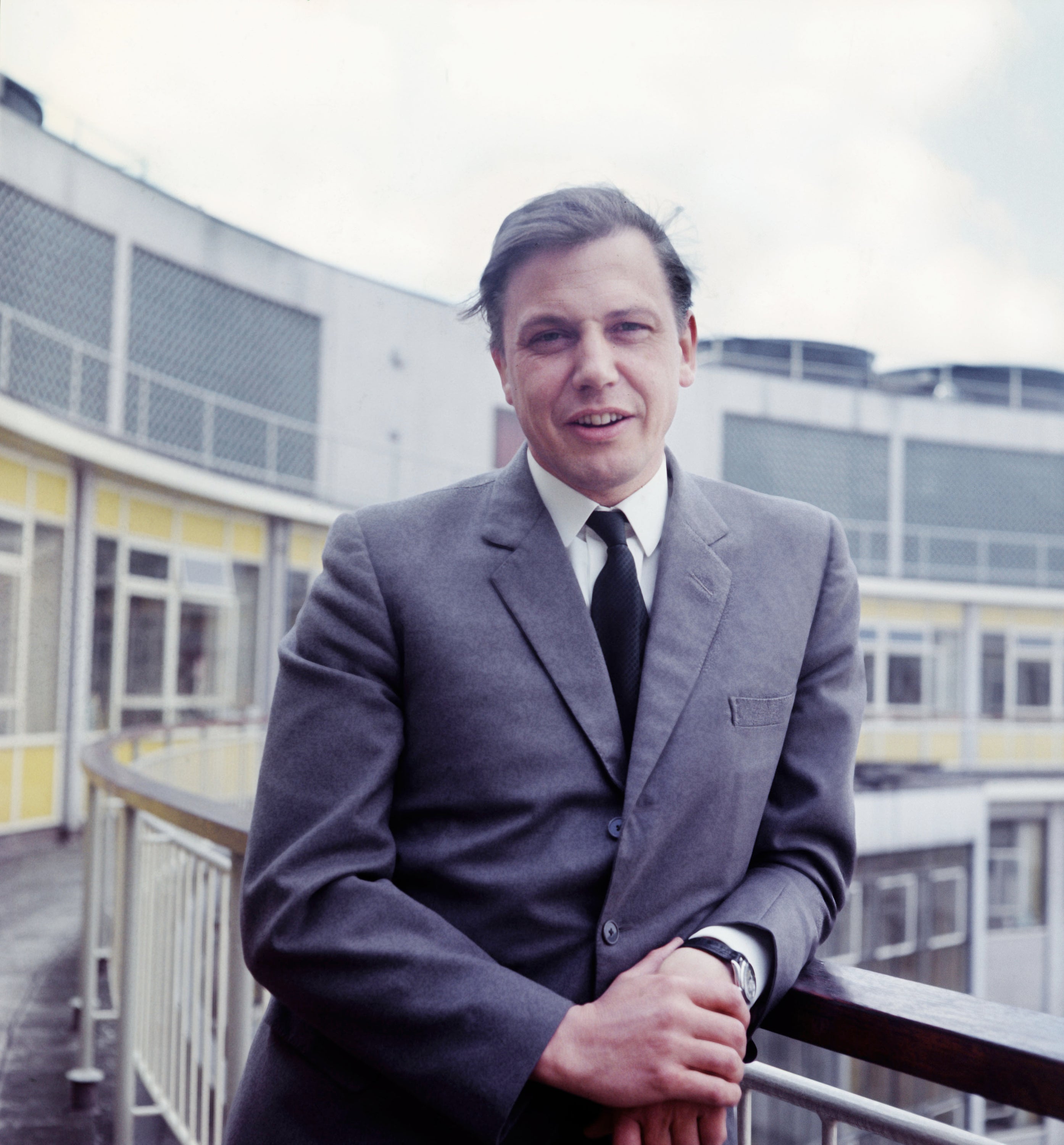 David Attenborough no Centro de Televisão da BBC, 1967