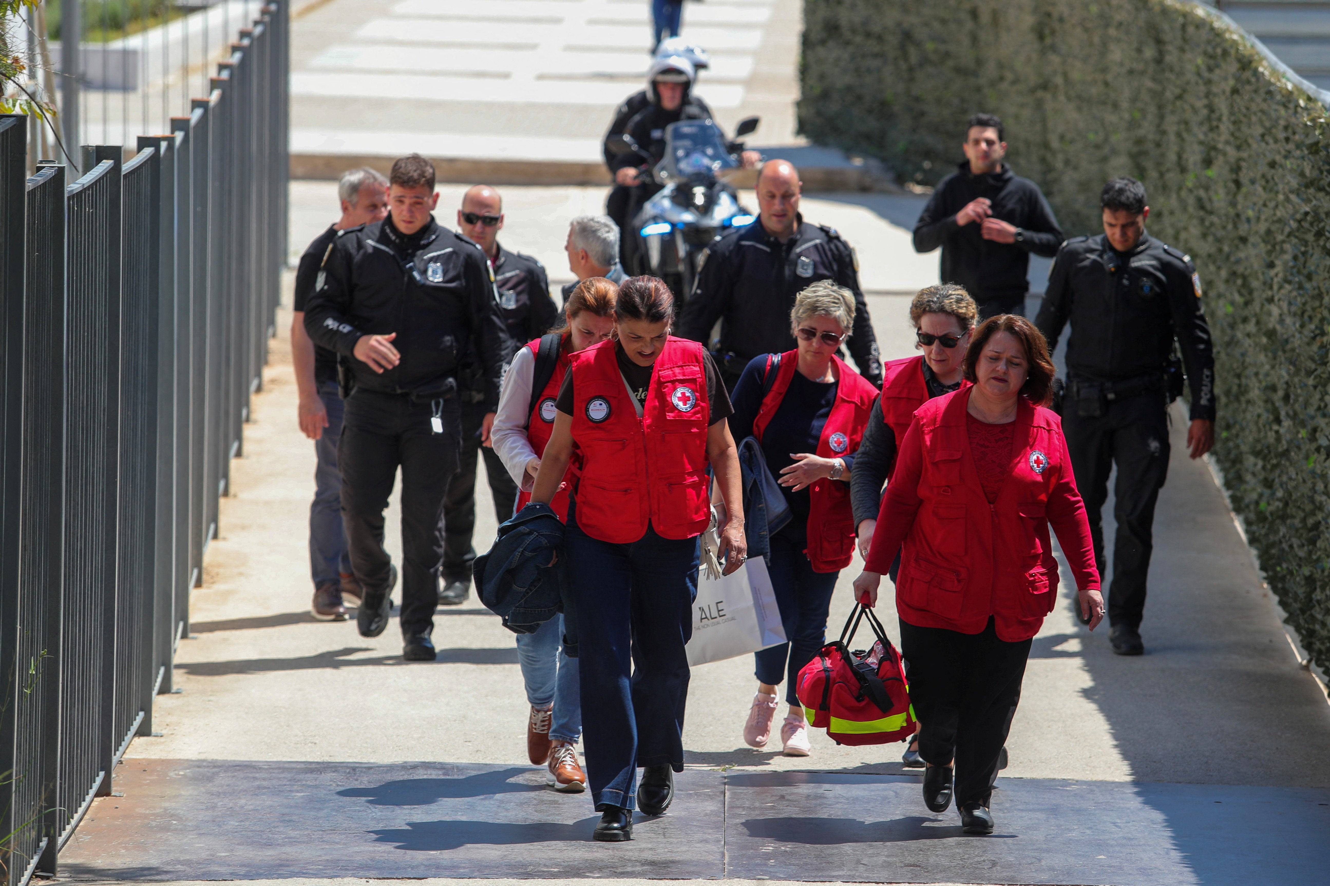 A number of people were injured in the shooting at a social security office in Greece