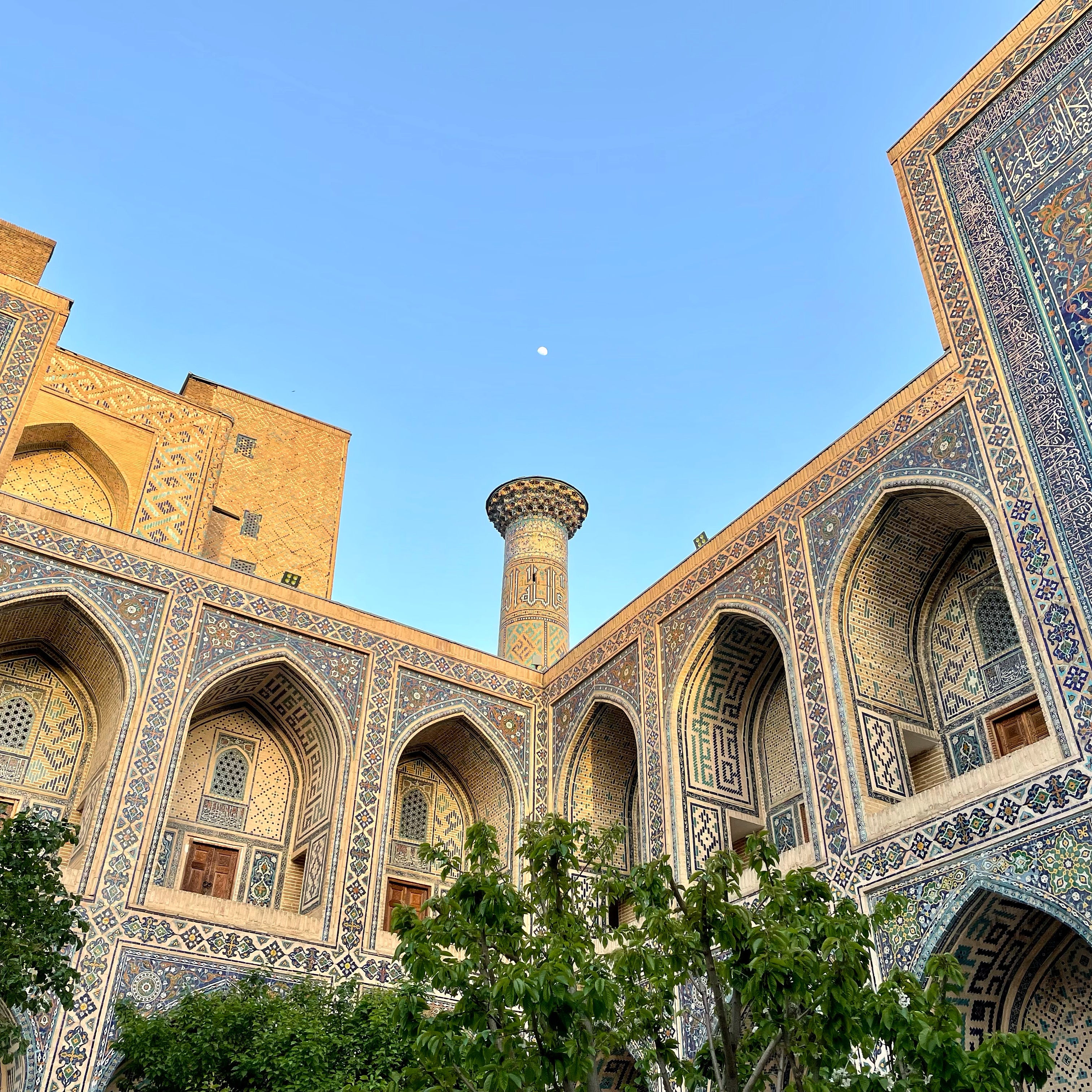 Early evening in Samarkand