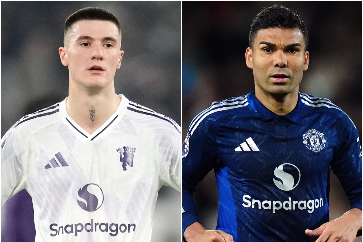 Casemiro is ‘a working machine’, says Manchester United team-mate Benjamin Sesko