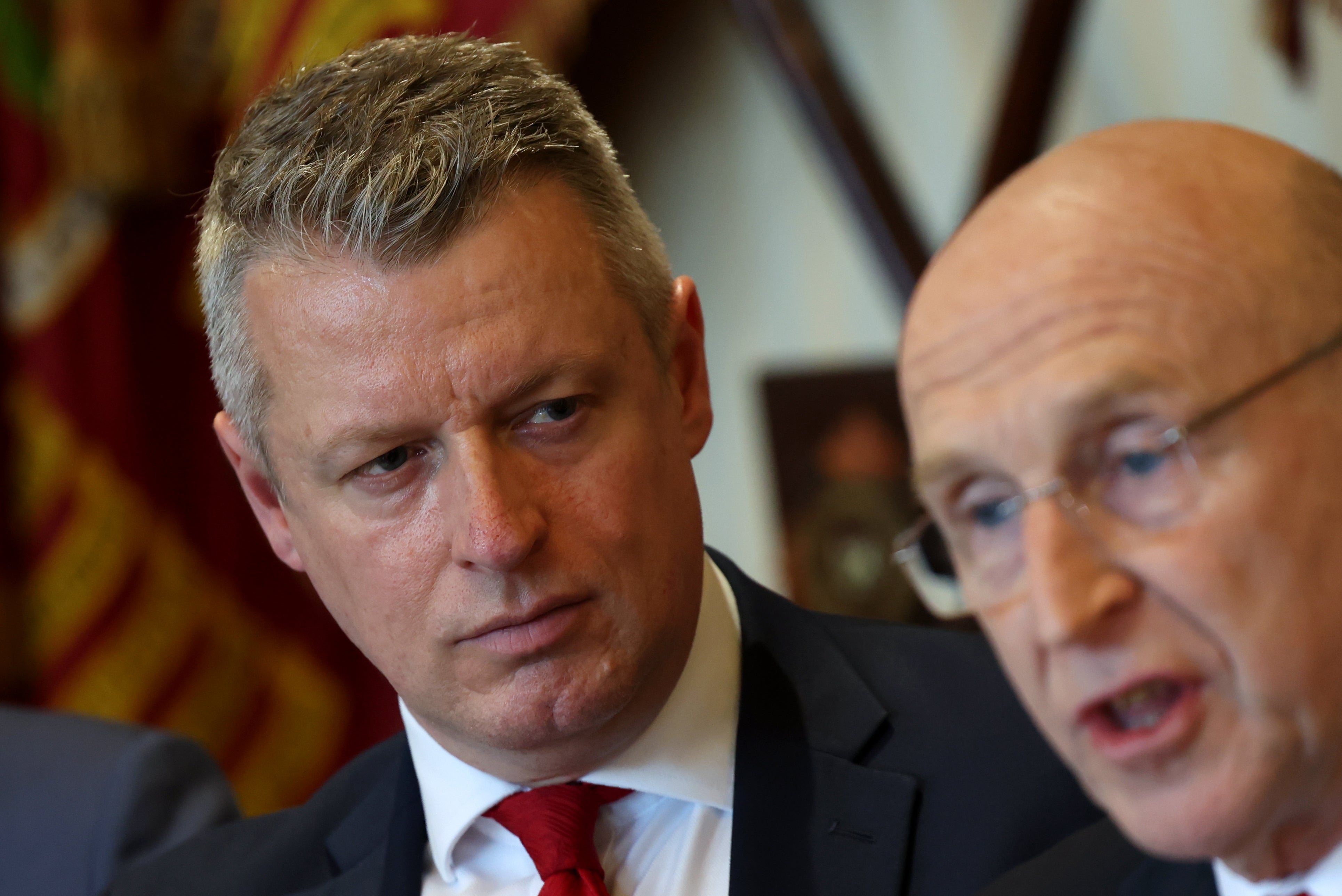 Minister for Defence Readiness and Industry Luke Pollard announced the withdrawal of support for Afghan families on Tuesday