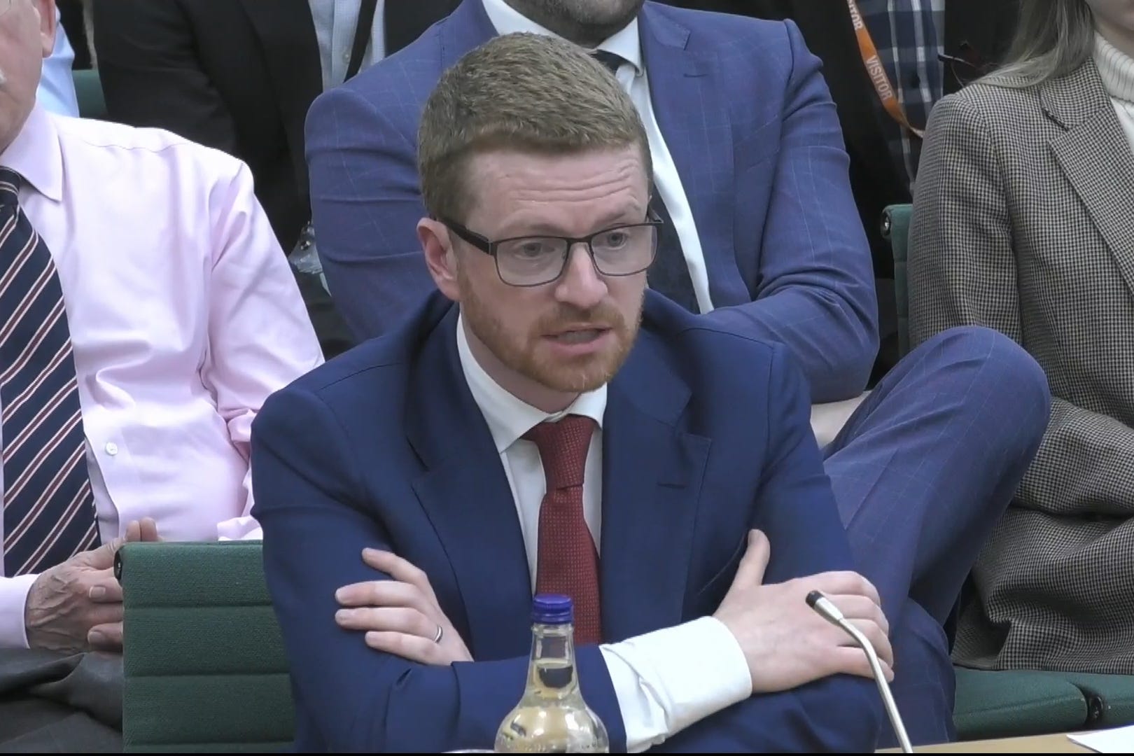 Former No 10 Chief of Staff Morgan McSweeney appears before the Foreign Affairs Committee (House of Commons/UK Parliament/PA)