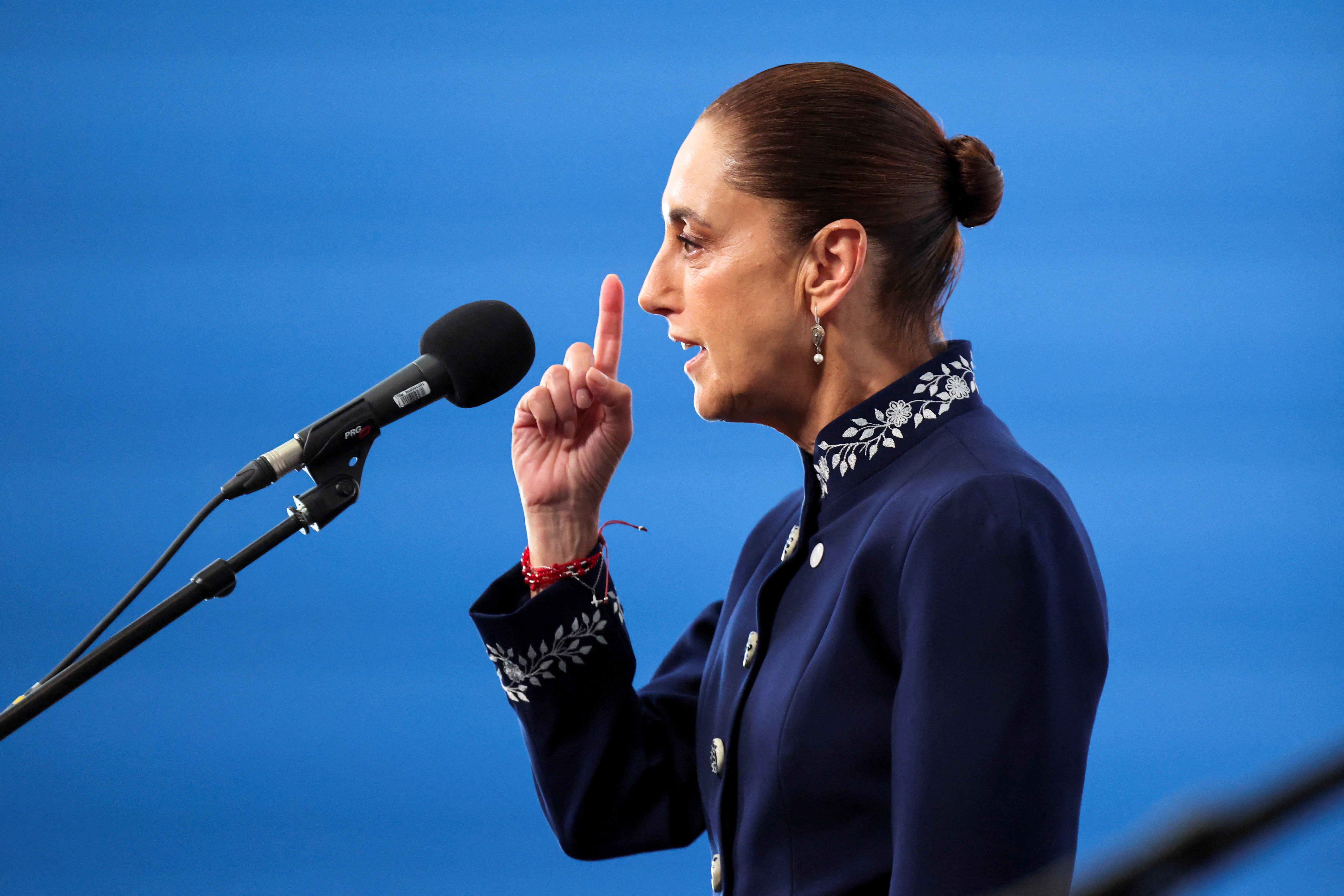 <p>La presidenta descartó que la salida del fiscal implique el cierre del caso </p>