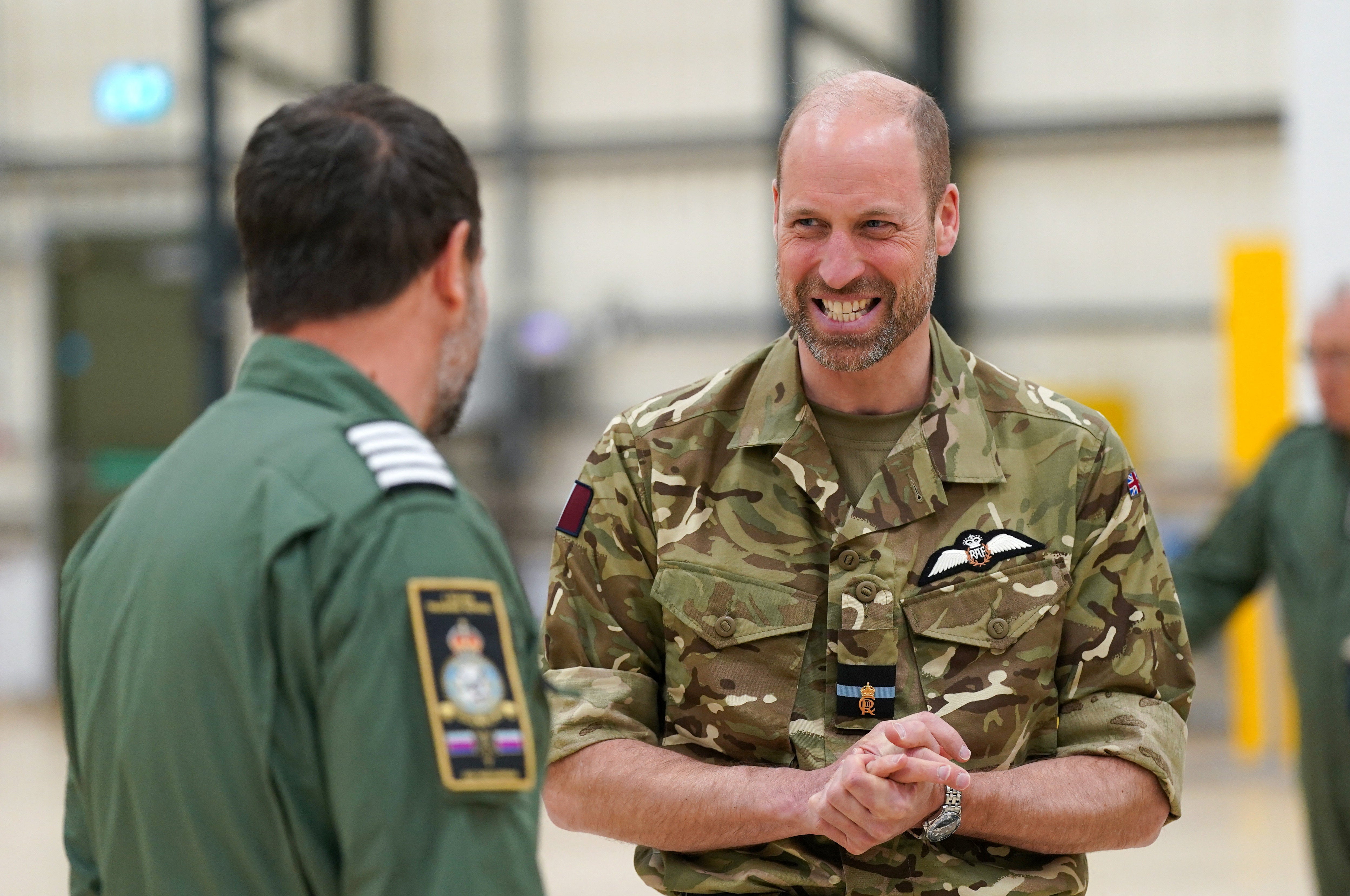 Prince William admits the one thing he misses about the RAF upon ...