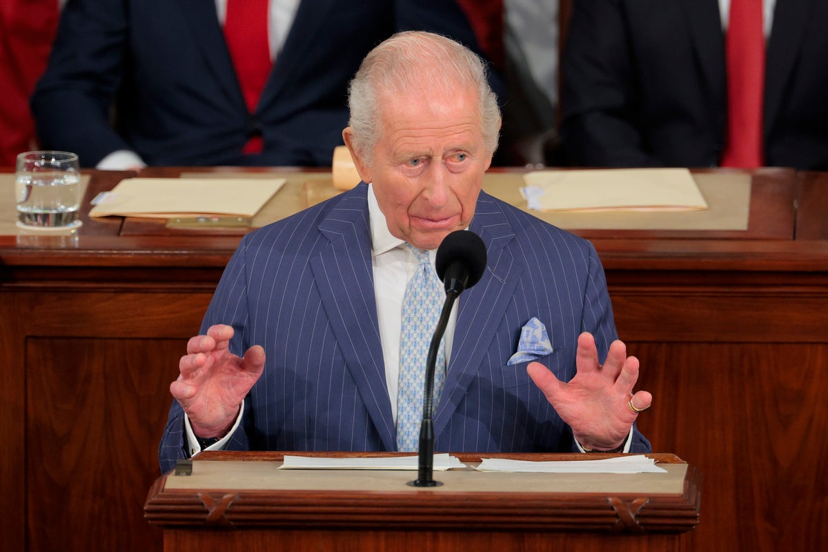 Lawmakers send subtle message to Trump during King Charles speech