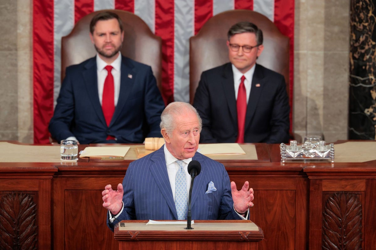 King Charles delivers historic speech to US Congress