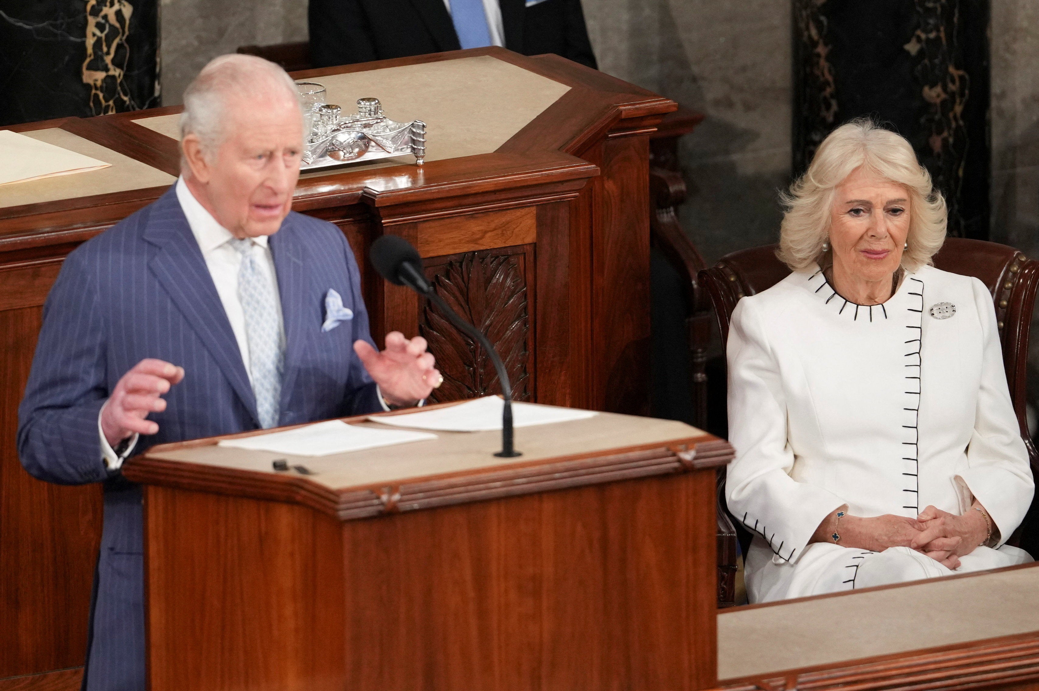 The King and Camilla are visiting for four days in an effort to smooth over UK-US relations