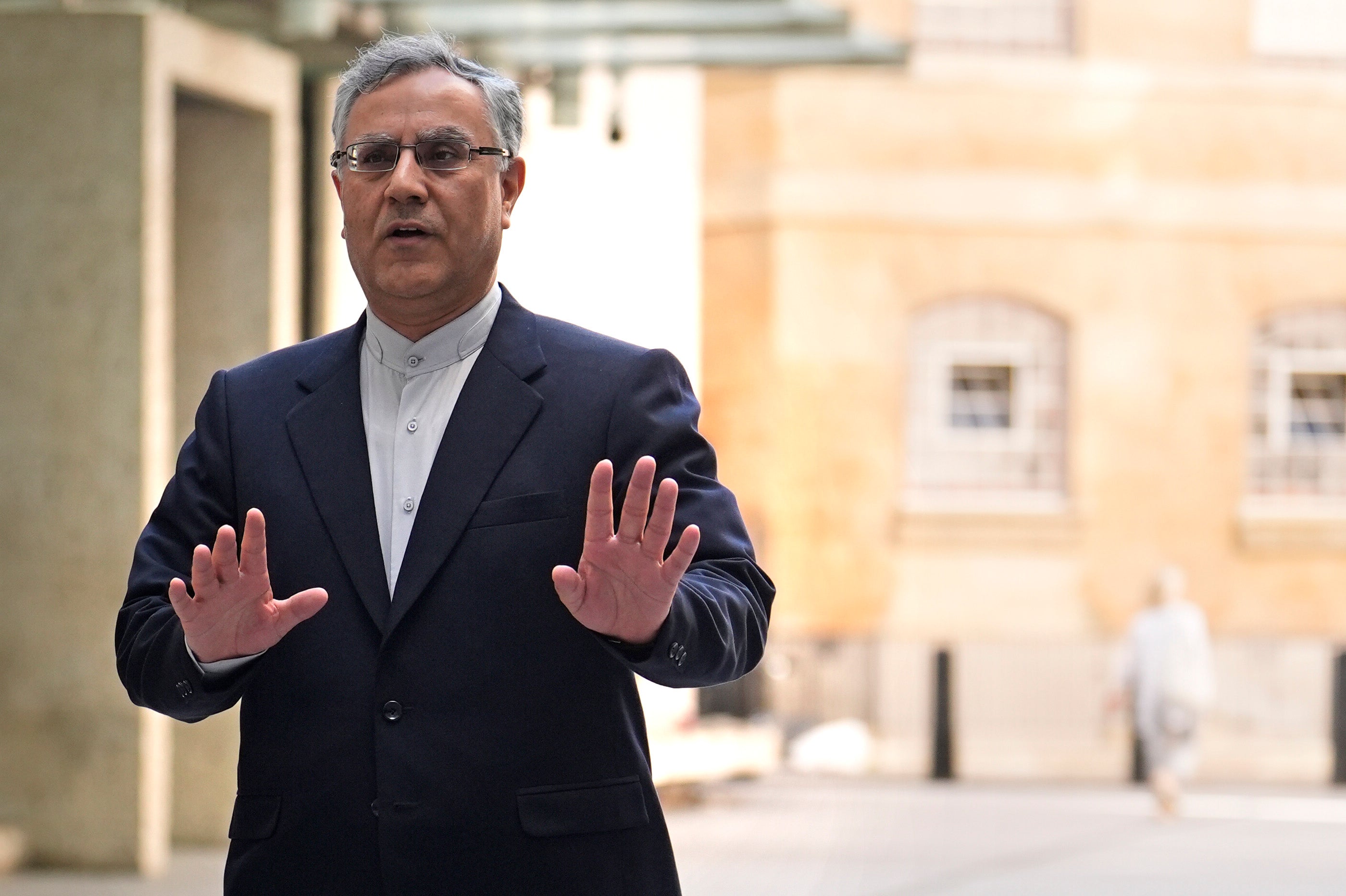 Iran’s ambassador to the UK Seyed Ali Mousavi