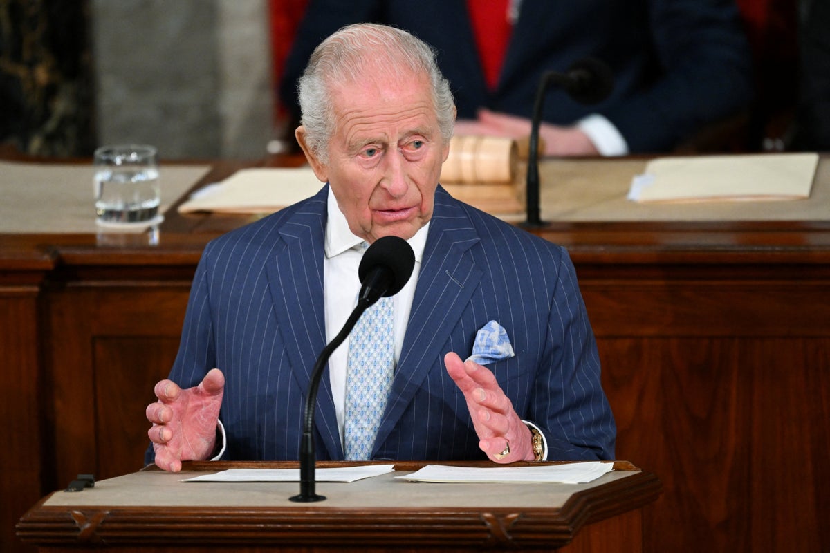 Huge cheers as King hails ‘checks and balances’ on executive power in Congress speech