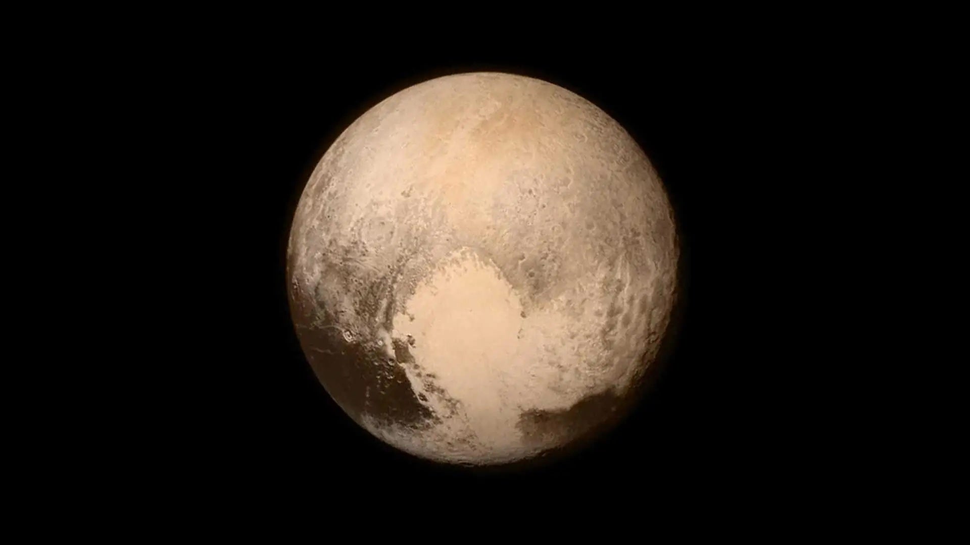 Pluto's 'heart' is captured by NASA’s New Horizons spacecraft in July 2015