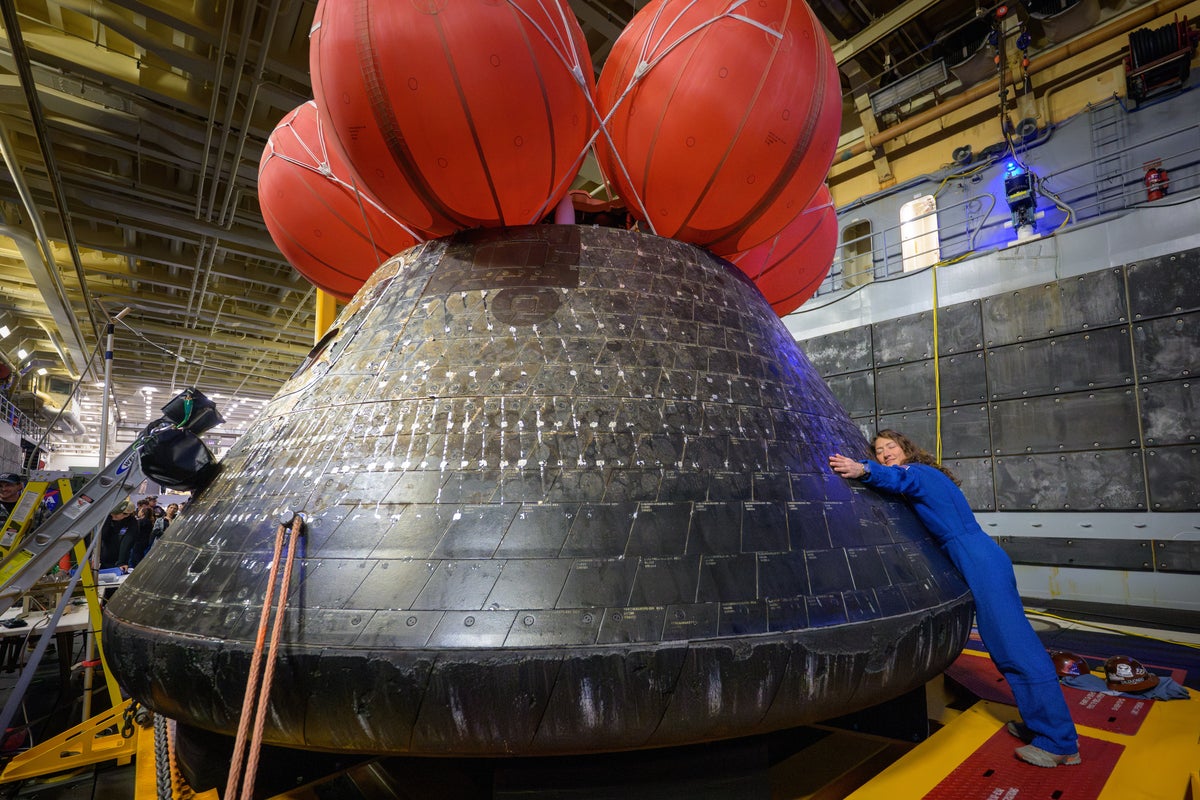 NASA's Artemis II moonship returns home to its launch site after historic voyage