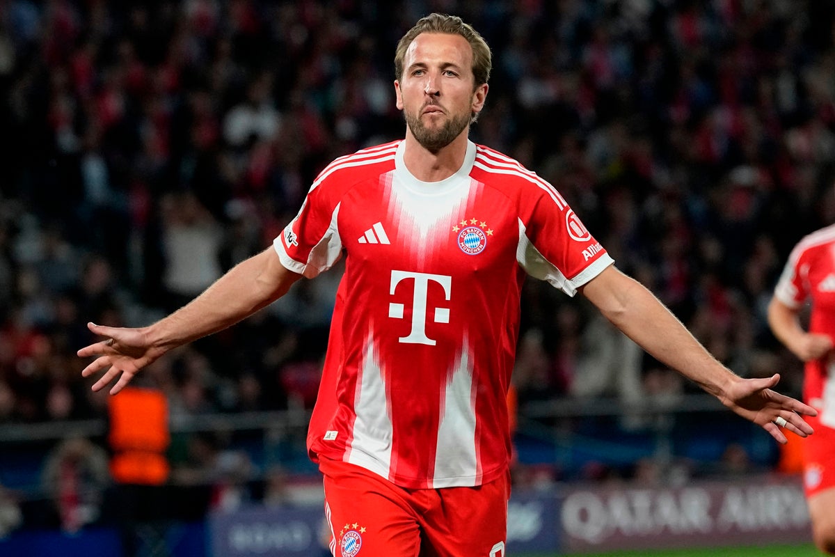 Harry Kane makes Champions League history as PSG edge Bayern in thrilling contest