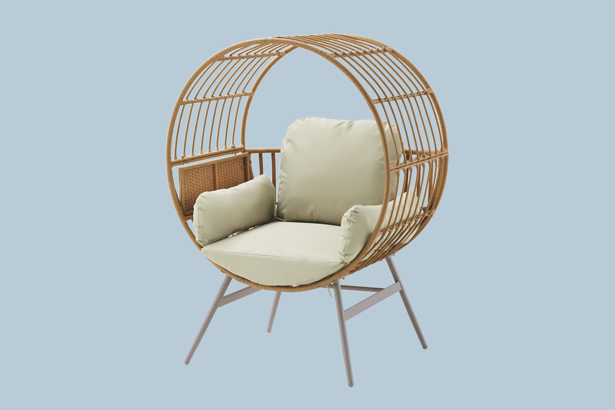 Aldi’s egg chair is back in stores this week – just in time for sunny days