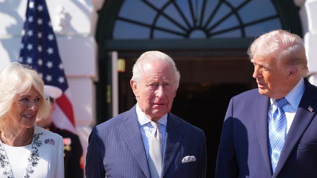 US Britain Royal Visit Trump