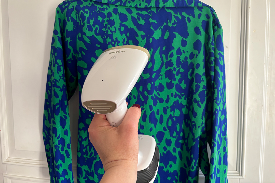It heats up quickly compared to other steamers I tested (Zoe Griffin/The Independent)