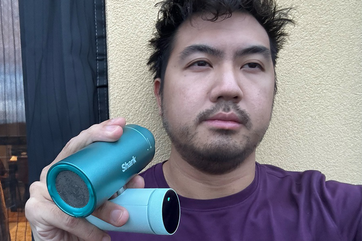 I tried Shark’s new handheld fan, and it could help me survive the summer
