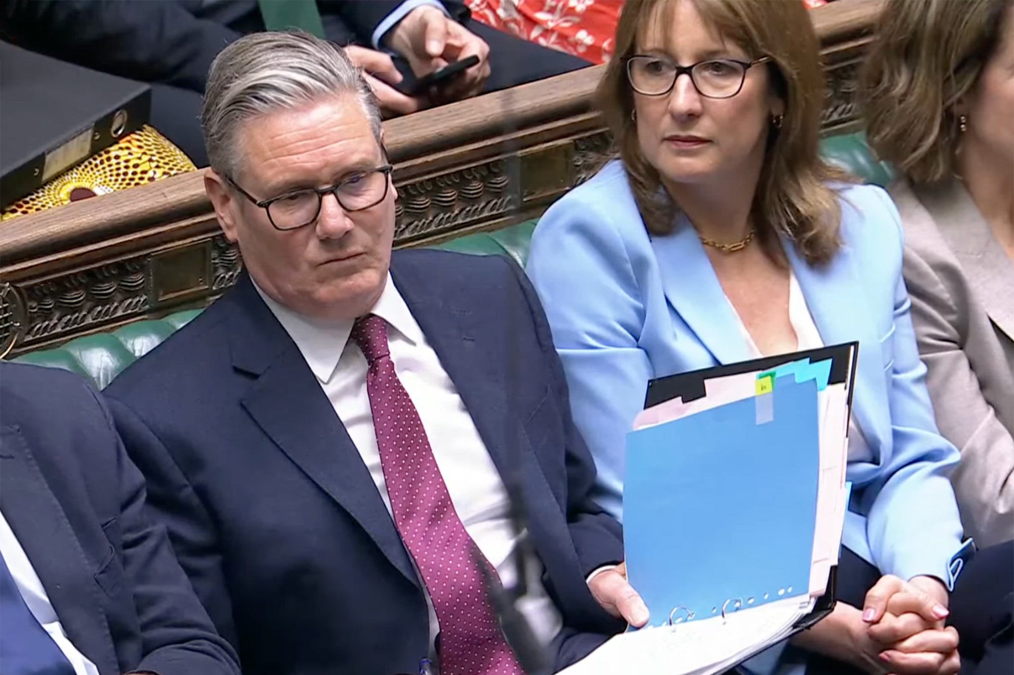 Keir Starmer failed to secure Rachel Reeves' chancellor position during PMQs