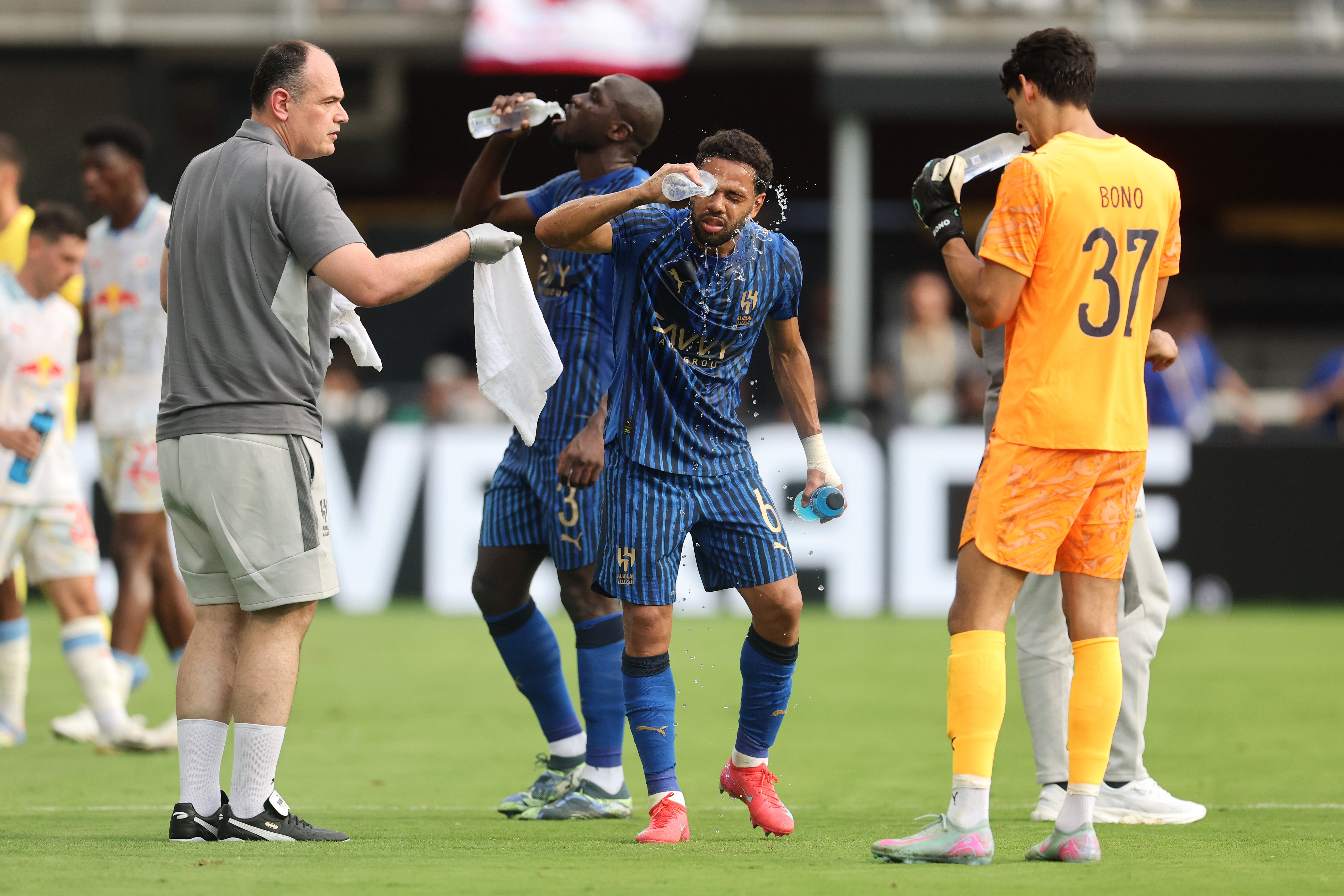 There will be hydration breaks during matches