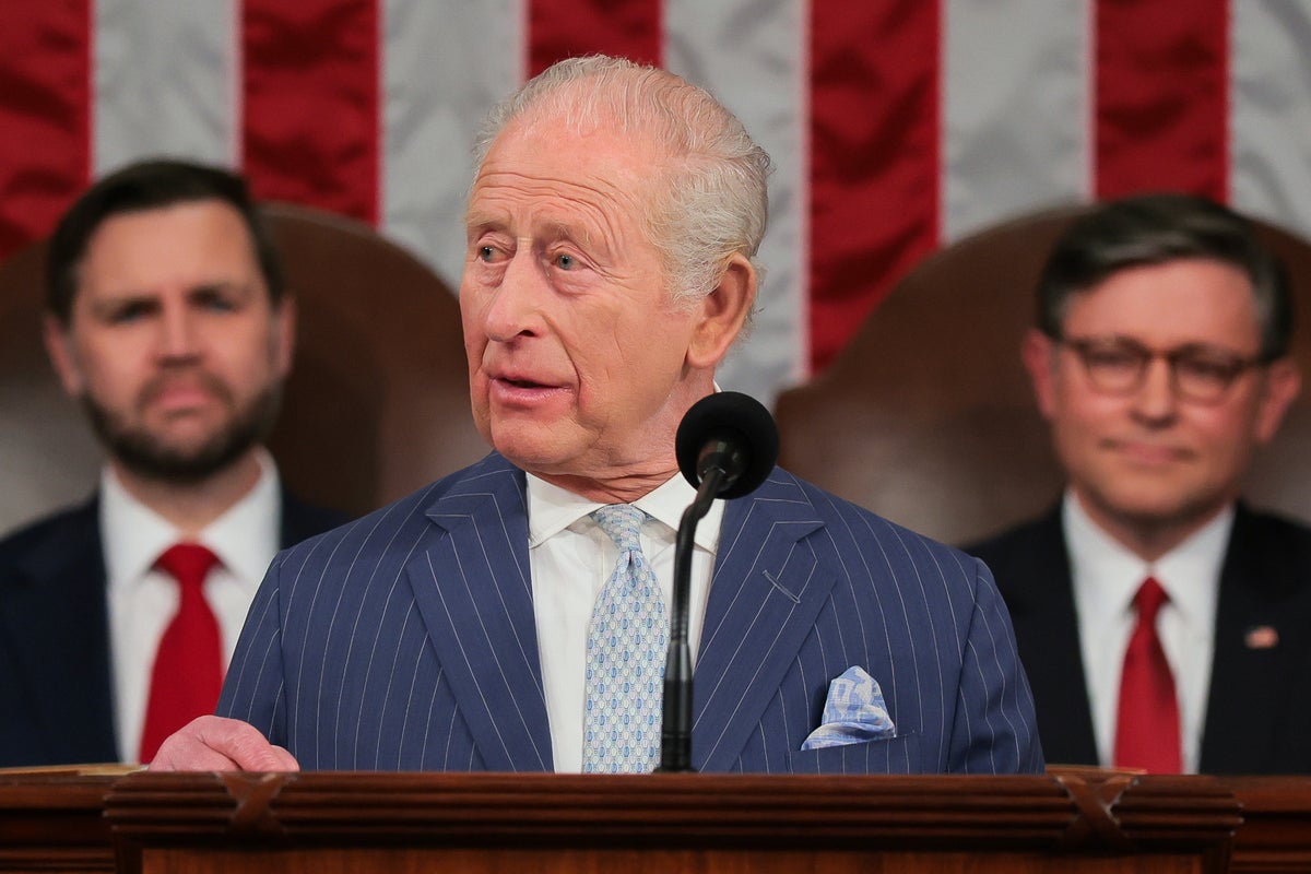 Read the complete transcript of King Charles III's speech to Congress