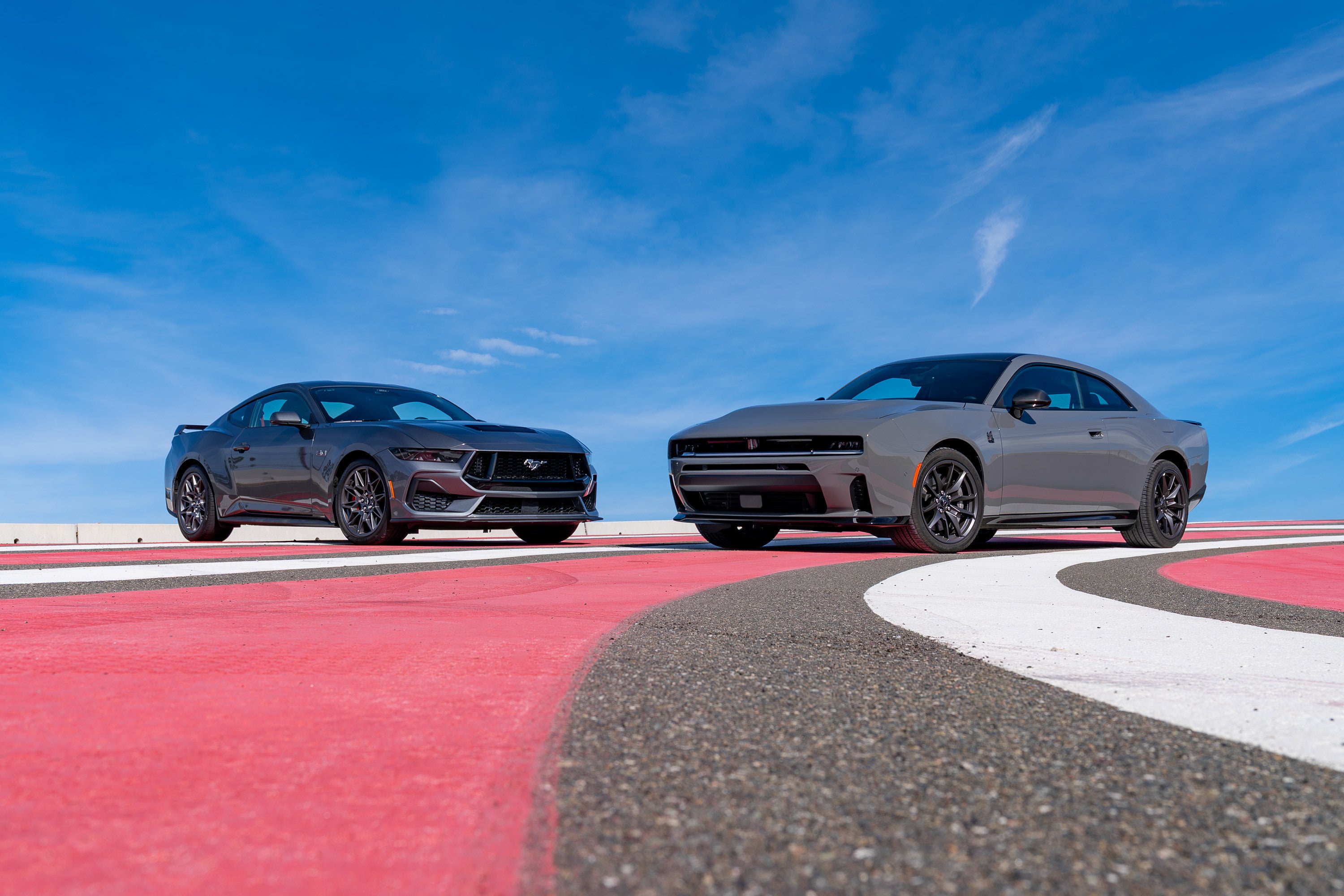 High-octane muscle: Edmunds compares the Ford Mustang and Dodge Charger