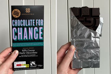 <p>I tested bars with a range of cocoa percentages</p>
