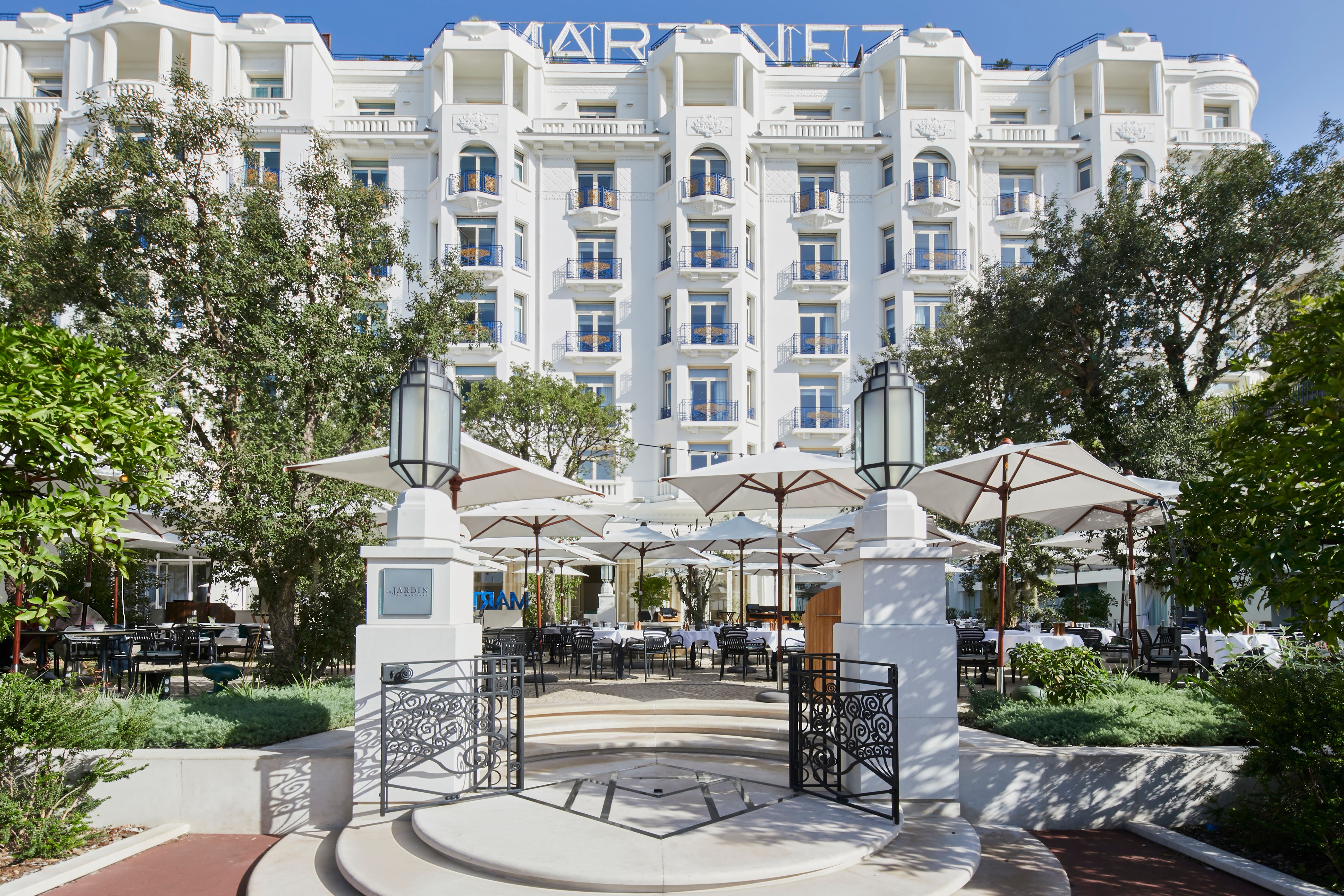 <p>The Hotel Martinez will be the backdrop for the next season of The White Lotus (JF Romero/PA)</p>