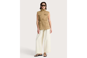 F&F cinched waist utility jacket