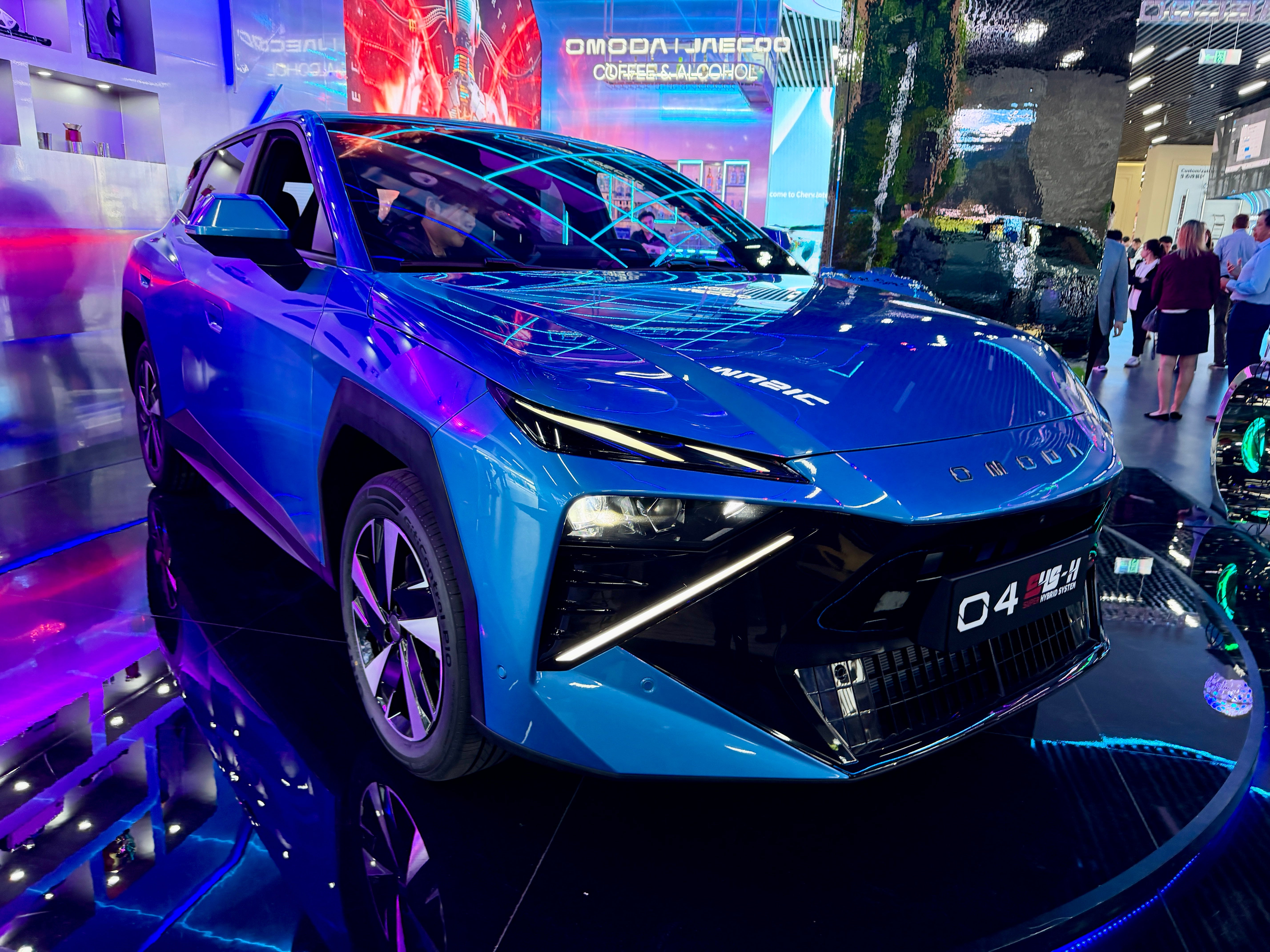 The new Omoda 4 will join the Chinese brand’s line-up in 2027 (Steve Fowler)