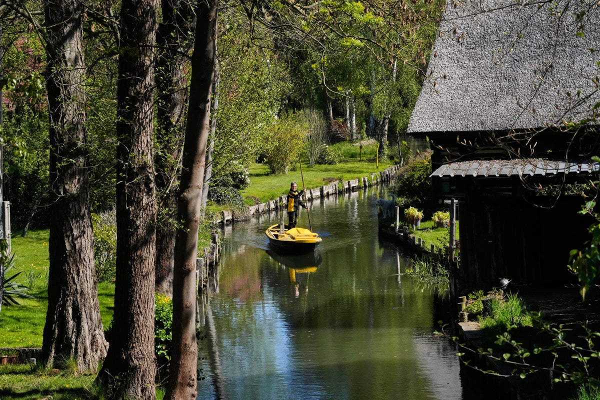 In a remote German village, mail is delivered by boat during warmer months