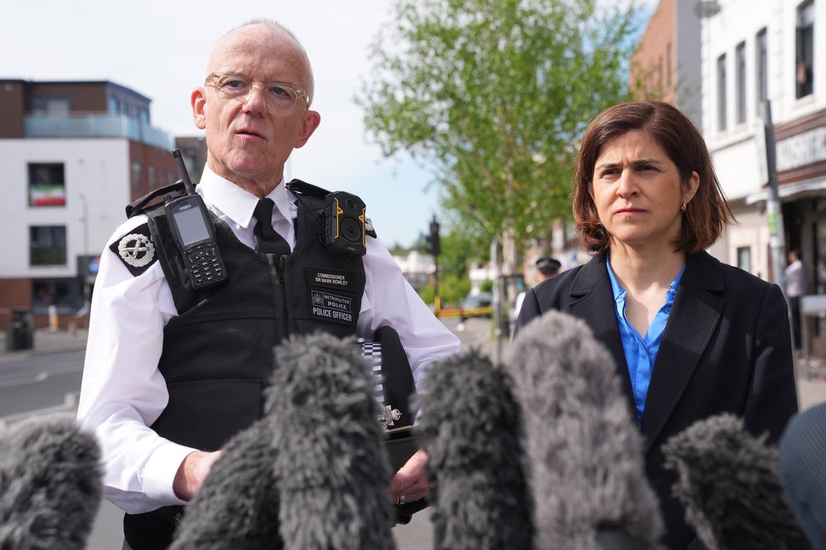 Golders Green stabbing suspect ‘has history of violence’, says police chief