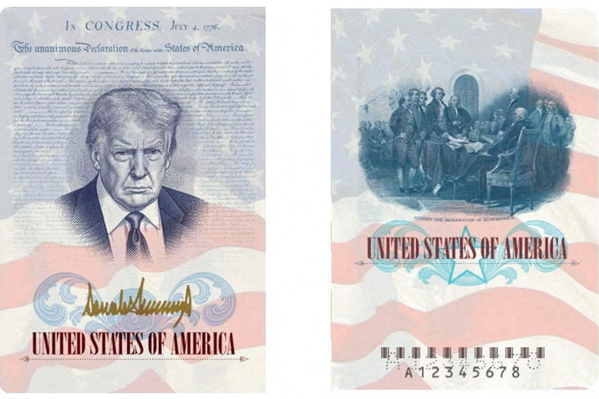 Why Trump Wants His Face on Your Passport