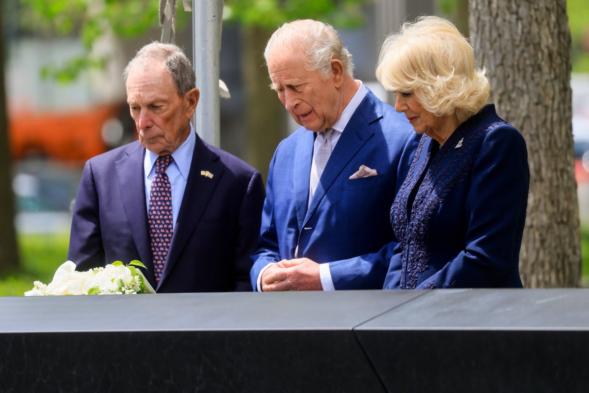 King Charles and Camilla leave handwritten message at 9/11 memorial
