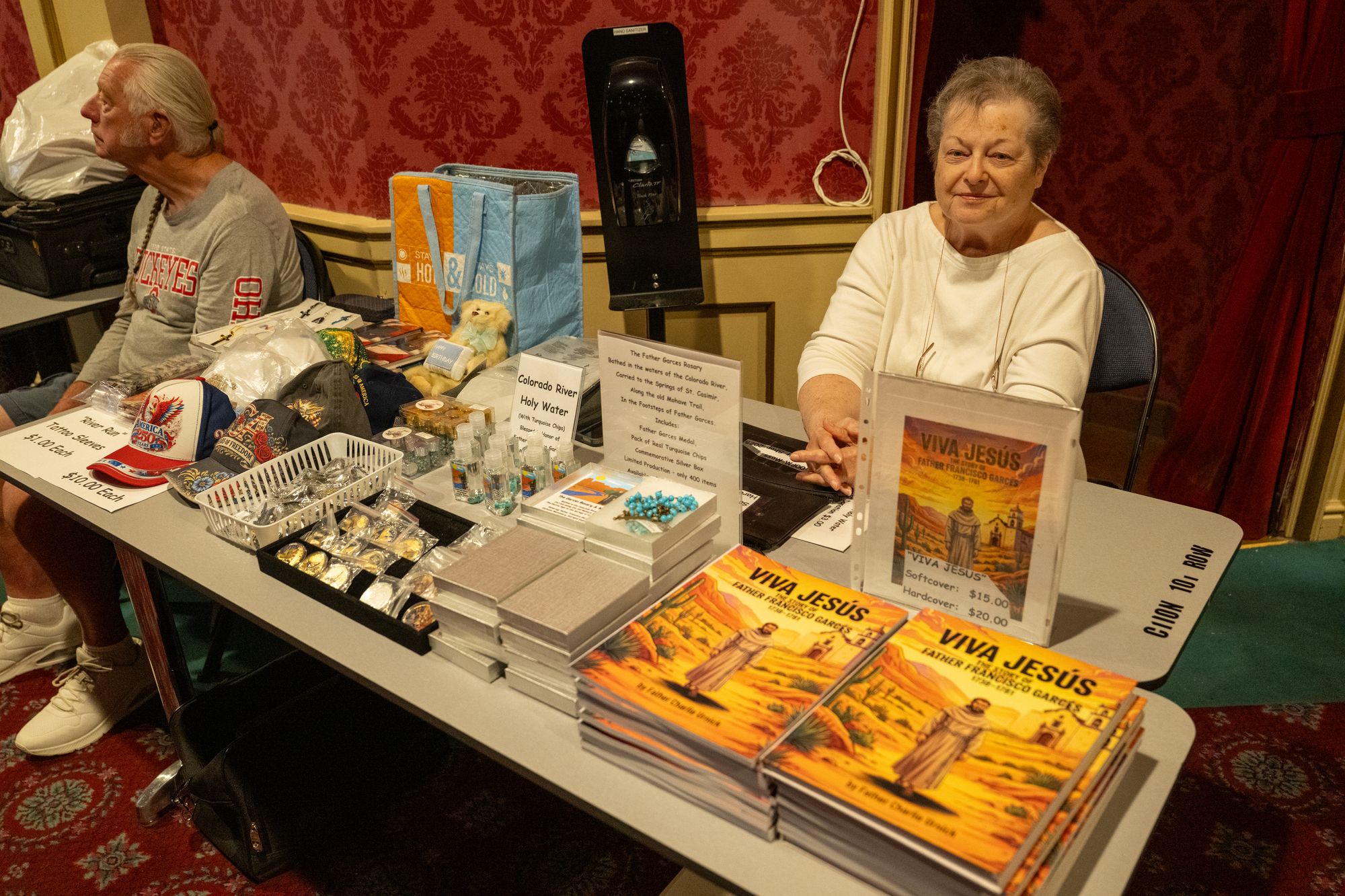 Like any Catholic Mass, parishioners contribute to the collection basket, sometimes with casino chips or slot tickets, later redeemed by volunteers nicknamed ‘chip munks’