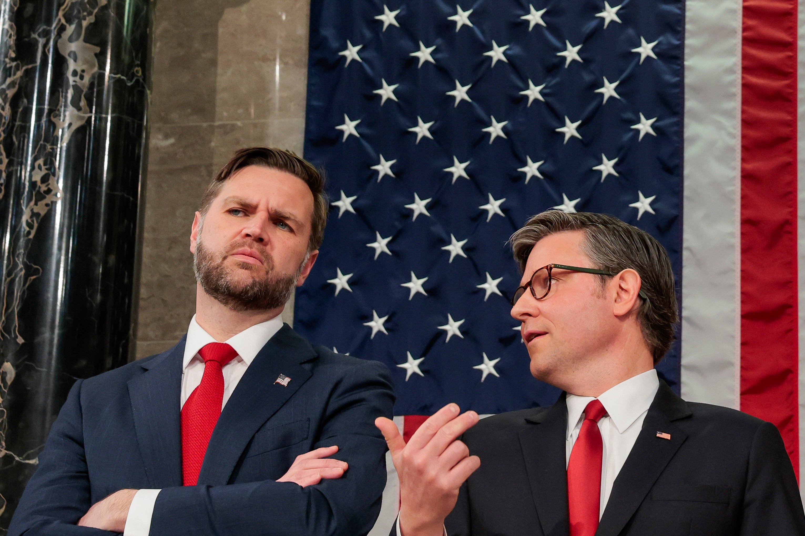 House Speaker Mike Johnson is protecting a four-vote majority in the chamber this fall. New polling shows Democrats with a huge lead on a generic ballot