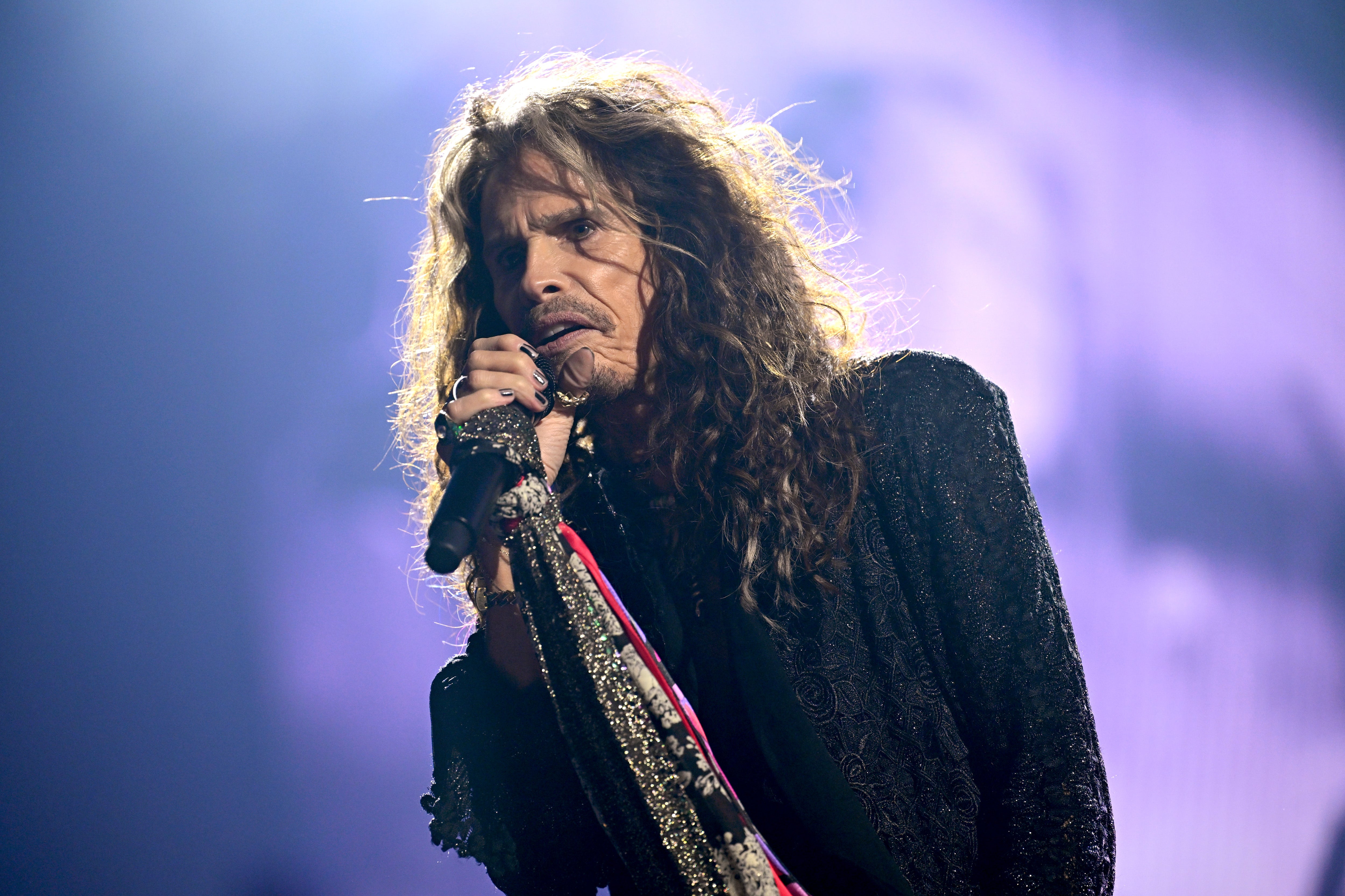 A judge has dismissed the majority of a child sexual assault lawsuit filed against Aerosmith frontman Steven Tyler, pictured here at the VMAs in 2025