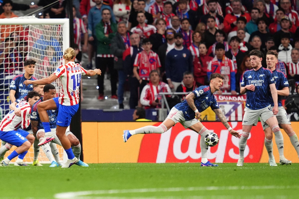 Penalty drama at both ends as Arsenal draw at Atletico Madrid